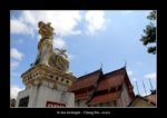 le lion d'un temple (Wat Srikid) à Chiang Rai - l'autre ailleurs en Thaïlande, une autre idée du voyage