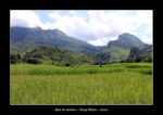 dans les rizières à Nong Khiaw - l'autre ailleurs au Laos, une autre idée du voyage