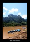 bateaux à Nong Khiaw - l'autre ailleurs au Laos, une autre idée du voyage
