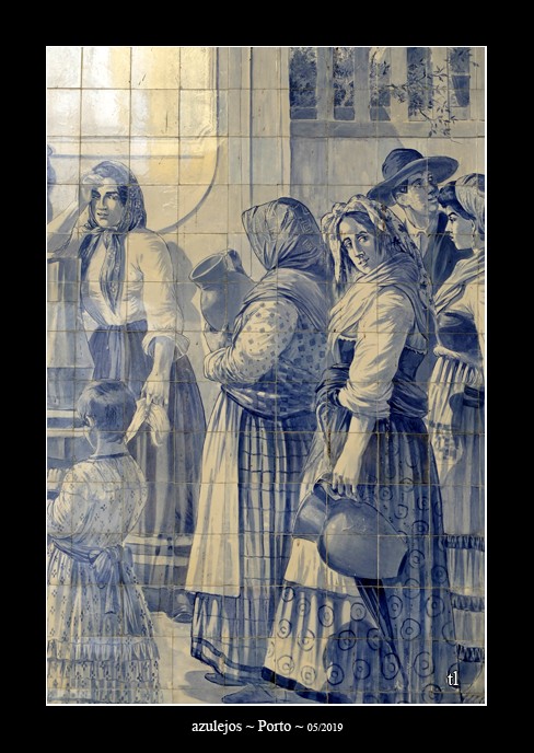 azulejos à Porto