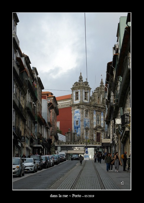 dans la rue à Porto