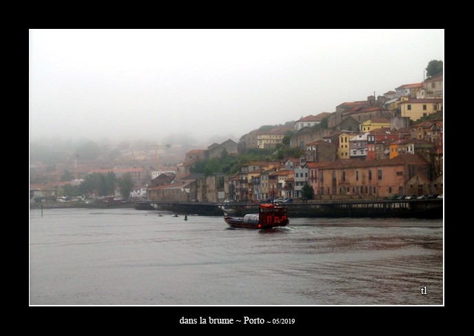 dans la brume de Porto