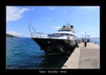 un yacht à Bol sur l'île de Brač - quelques photos de Croatie - septembre 2020 ~ thierry llopis photographies (www.thierryllopis.fr)
