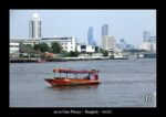 sur le fleuve Chao Phraya à Bangkok - quelques photos de Thaïlande ~ thierry llopis photographies (www.thierryllopis.fr)