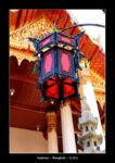lanterne dans un temple à Bangkok.
