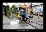 en scooter à Da Nang.