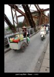le pont Long Bien à Hanoï.