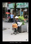 vendeuse de beignets à Hanoï.