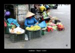 vendeuse de rue à Hanoï.